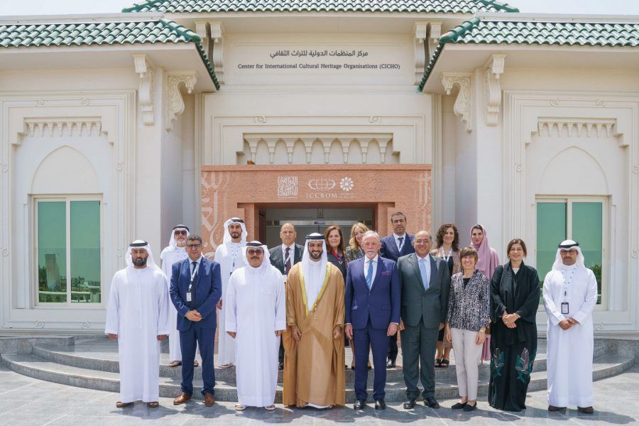 سلطان بن أحمد القاسمي يشهد افتتاح الملتقى العربي الرابع للتراث الثقافي