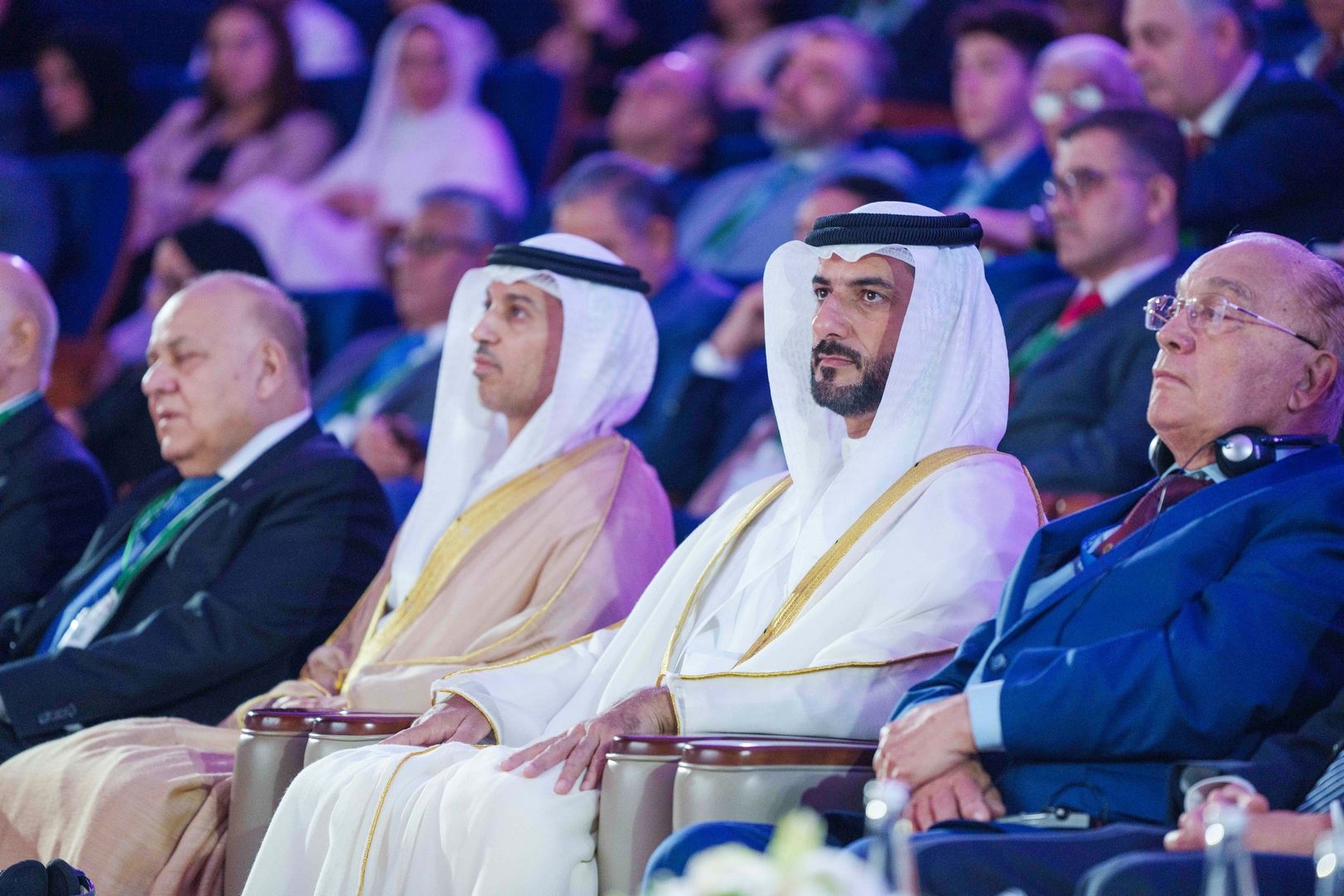 سلطان بن أحمد القاسمي يشهد انطلاق المؤتمر الثالث لرؤساء الجامعات العربية والروسية