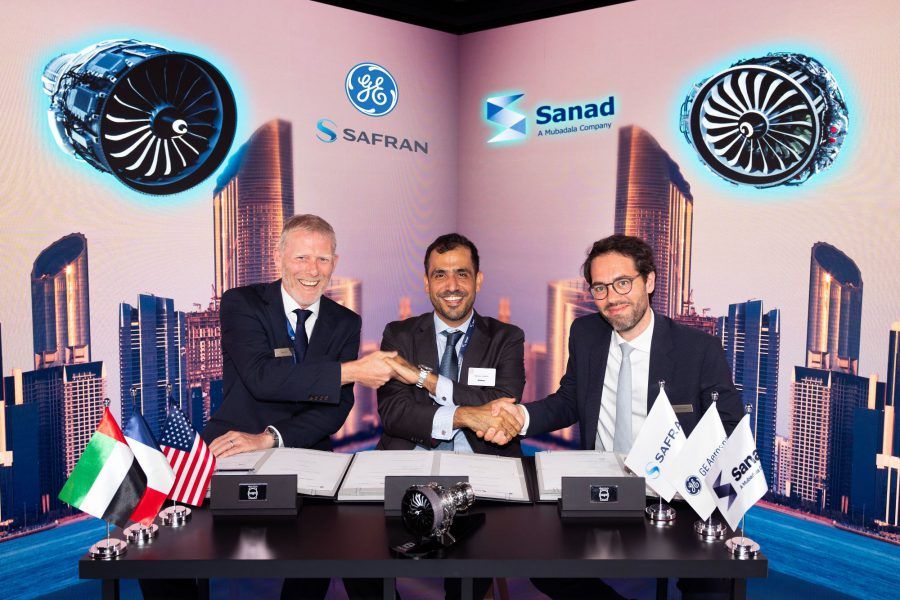 اتفاقية شراكة بين سند و”جنرال إلكتريك للطيران” و”سافران لمحركات الطائرات”