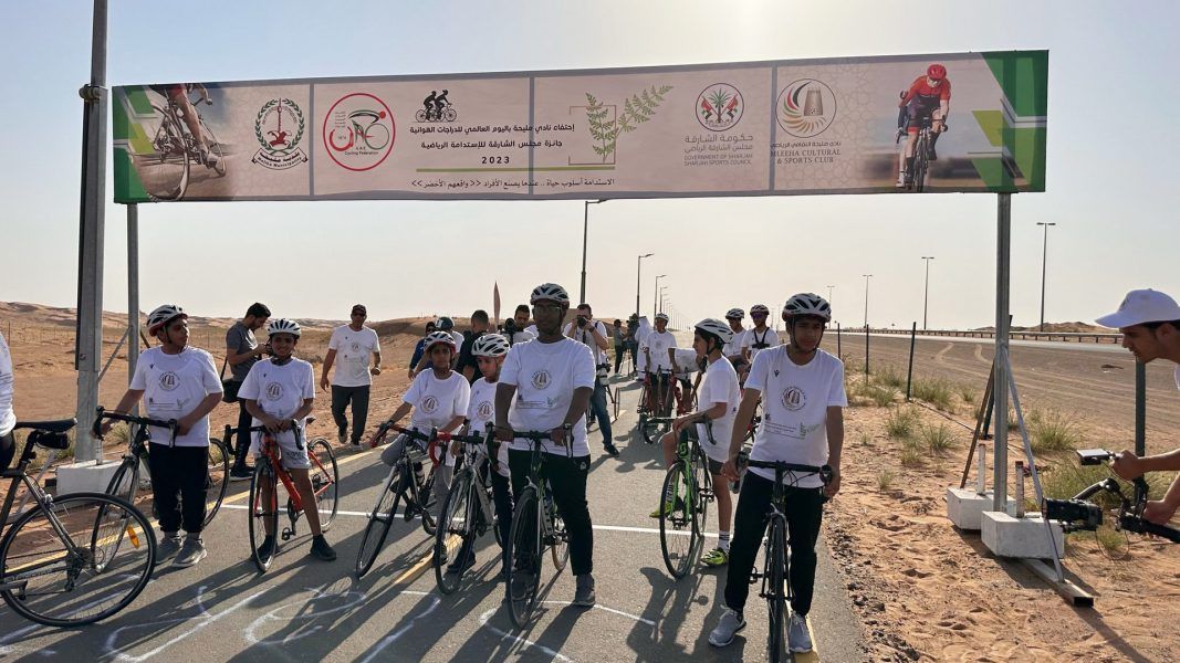  60 دراجاً في مهرجان نادي مليحة الرياضي للدراجات الهوائية