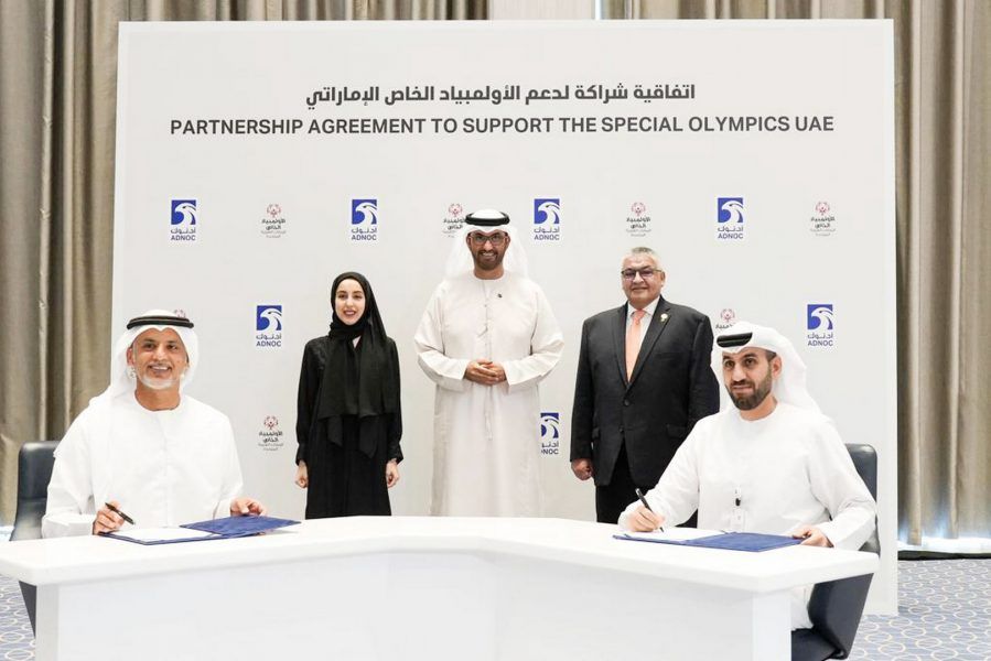 أدنوك الراعي الرسمي لبعثة الأولمبياد الخاص الإماراتي في الألعاب العالمية برلين 2023