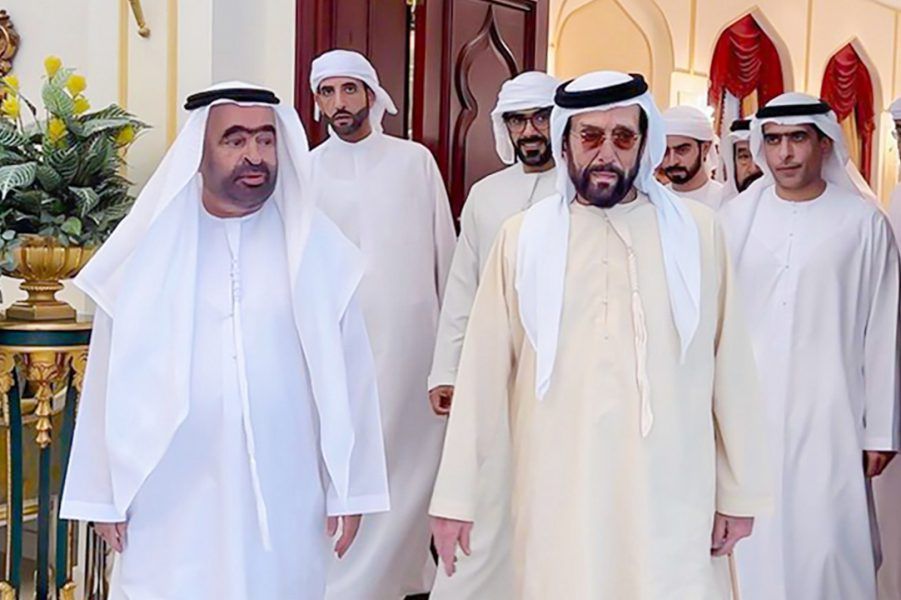 طحنون بن محمد يزور محمد بن سلطان بن سرور الظاهري