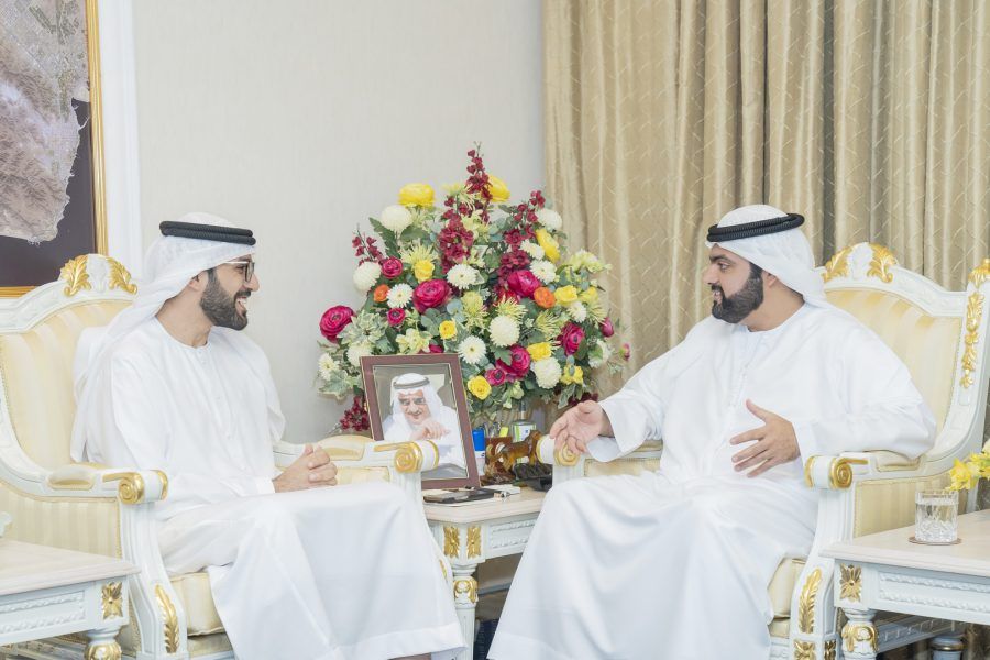 محمد الشرقي يستقبل مدير جامعة محمد بن زايد للعلوم الإنسانية ويطلع على خططها ومبادراتها