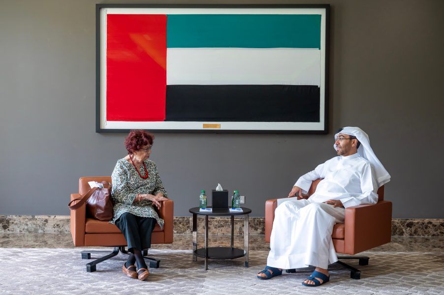 الصايغ يلتقي نائبة وزير خارجية المكسيك