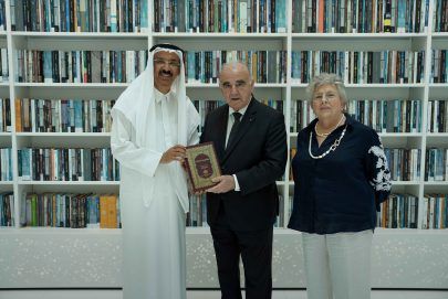رئيس مالطا يطلع على جهود مكتبة محمد بن راشد المعرفية