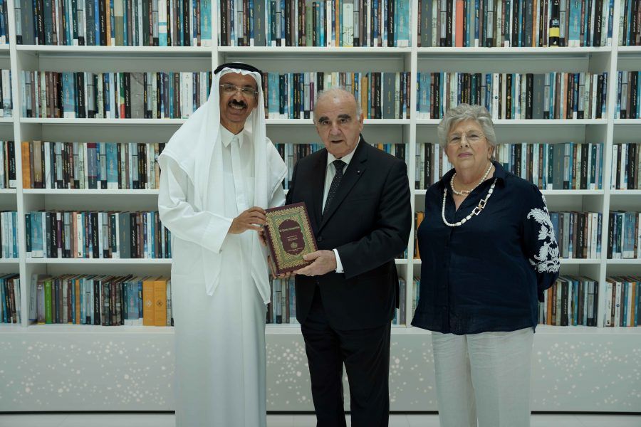 رئيس مالطا يطلع على جهود مكتبة محمد بن راشد المعرفية