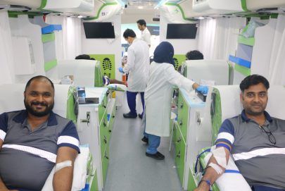 شركة “كيوليس ام إتش آي” تنضم لمبادرة هيئة دبي للصحة للتبرع بالدم