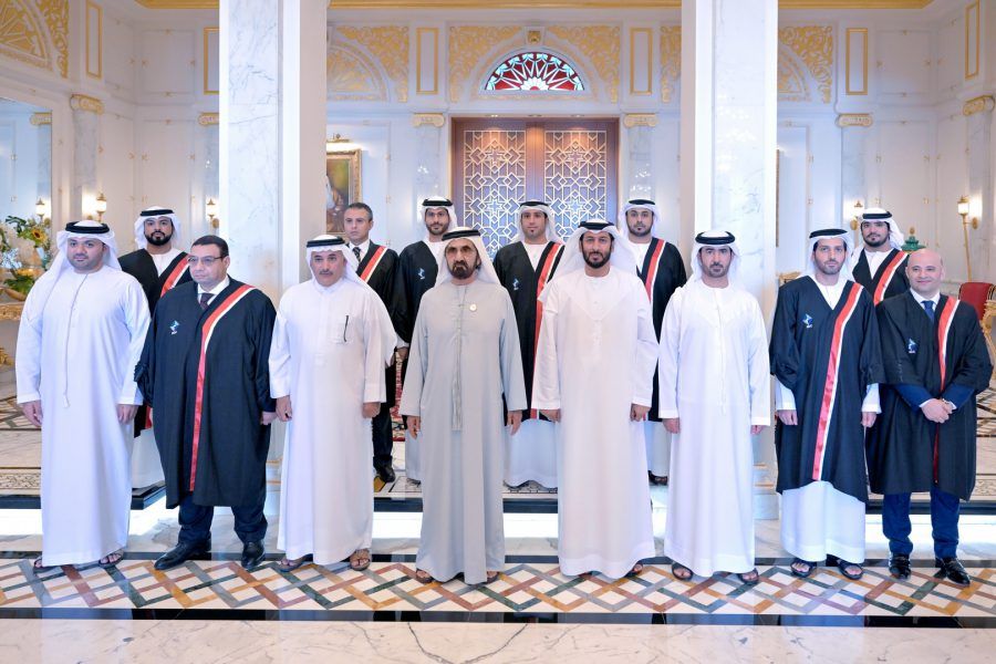 أمام محمد بن راشد.. قضاة جدد في مركز فض المنازعات الإيجارية بدبي يؤدون اليمين القانونية