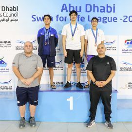 نتائج متميزة لنادي تراث الإمارات في دوري أبوظبي “سويم فور لايف”