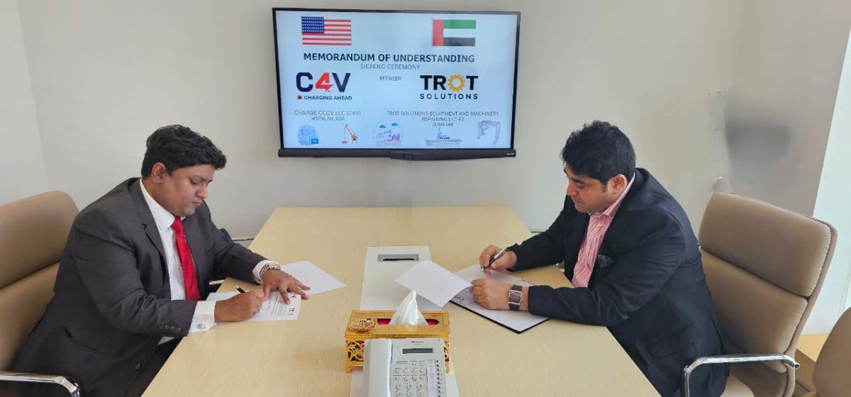 C4V Cargo and Trout Solutions Partner to Develop Green and Sustainable Ports in the UAE