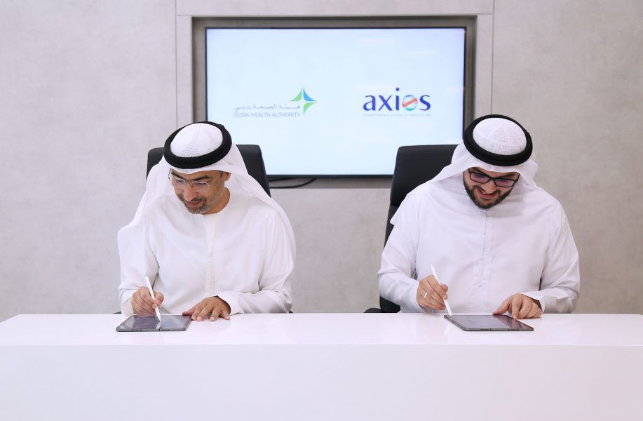 “صحة دبي” توقع مذكرة تفاهم مع “أكسيوس” للكشف المبكر عن الأمراض