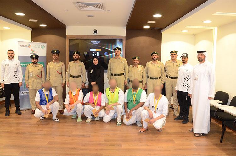 شرطة دبي تختتم بطولة “الروح الايجابية” لنزلاء المؤسسات العقابية