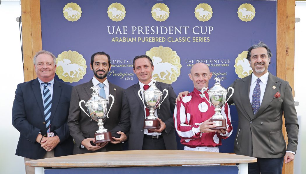 المهرة “الدوحة” تتوج بلقب كأس رئيس الدولة للخيول العربية في دونكستر