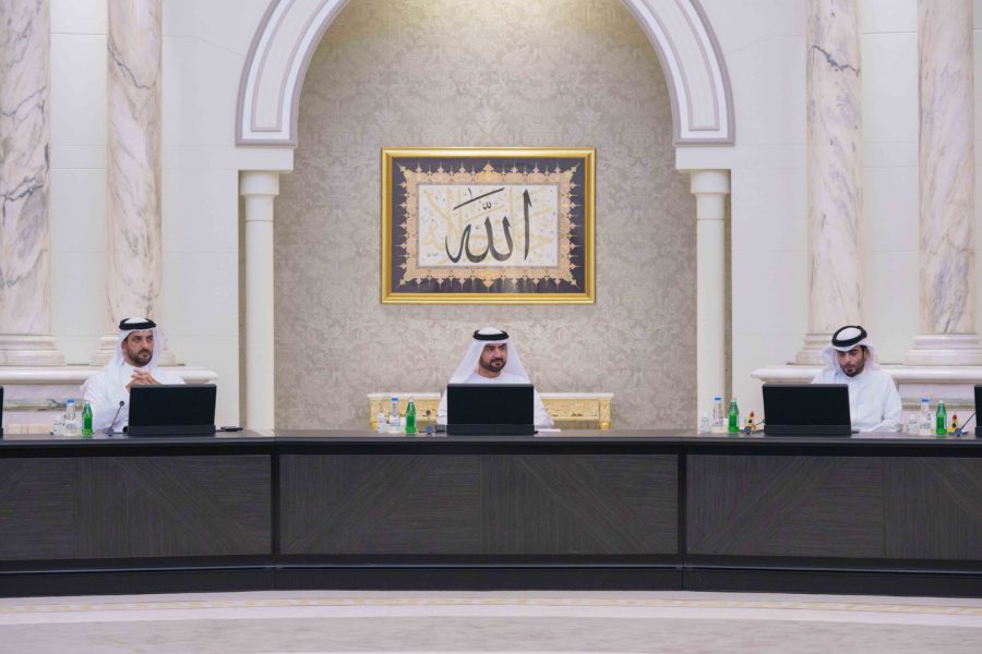 عبدالله بن سالم القاسمي يترأس اجتماع المجلس التنفيذي