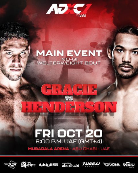 بطولة “أبوظبي اكستريم” تجذب أنظار العالم بالنزال الرئيسي بين جرايسي وبن هندرسون