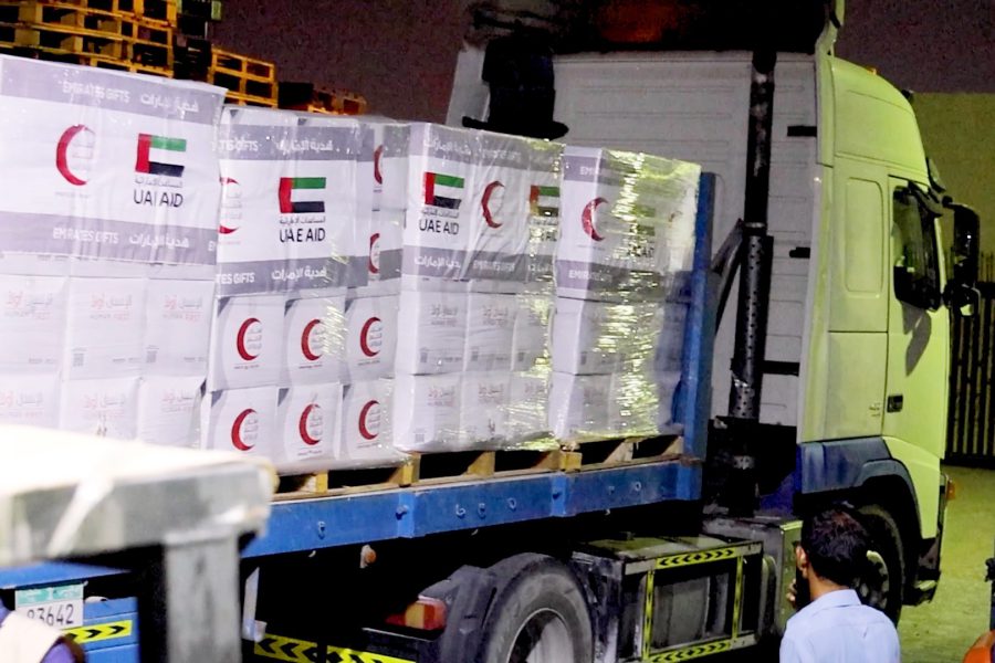 الهلال الأحمر يوسع نطاق عملياته الإغاثية للمتأثرين من الإعصار في ليبيا