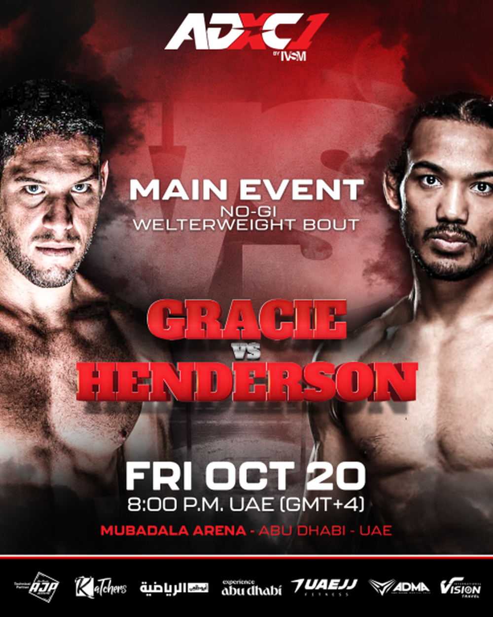 بطولة “أبو ظبي اكستريم” تجذب أنظار العالم بالنزال الرئيسي بين “جرايسي” و”بن هندرسون”