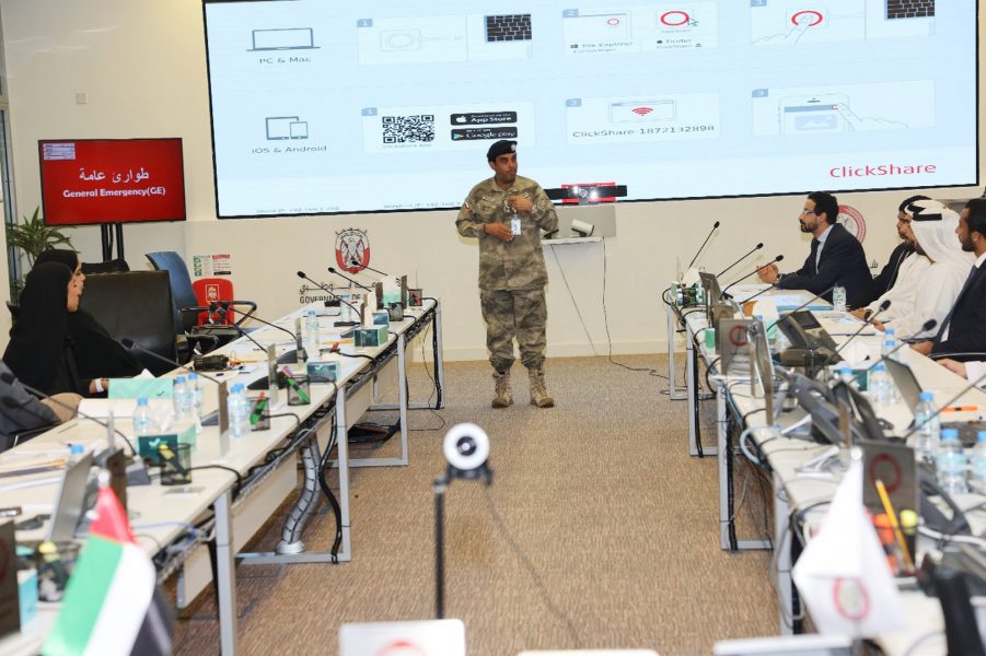 شرطة أبوظبي تُطلع أكاديمية ربدان على منظومة “براكة” للحالات الطارئة