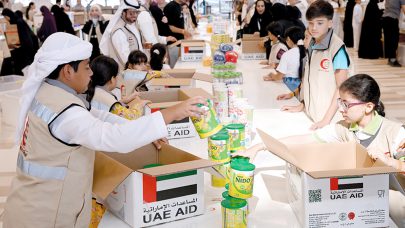 الإمارات تواصل فعاليات حملة “تراحم من أجل غزة” لإغاثة الشعب الفلسطيني