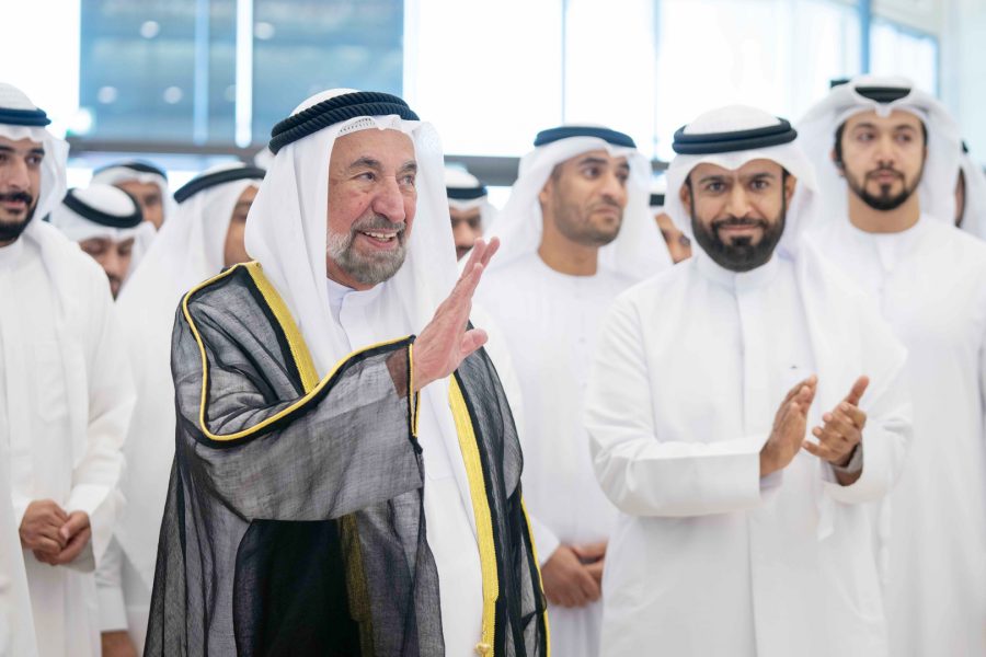 حاكم الشارقة يفتتح سوق الجبيل في مدينة الذيد