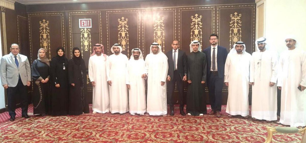 مسلم بن حم يستقبل وفداً من “غرفة أبوظبي”