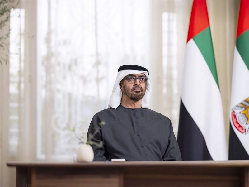 رئيس الدولة: السلام العادل والشامل السبيل الوحيد لاستقرار المنطقة