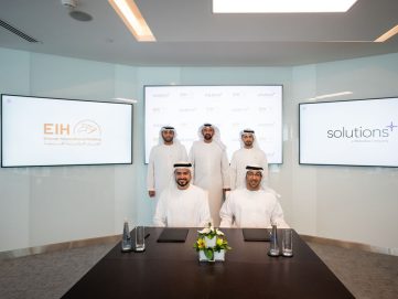 تعاون استراتيجي بين “سلوشنز+” و “إي أي أتش إثمار الدولية القابضة”