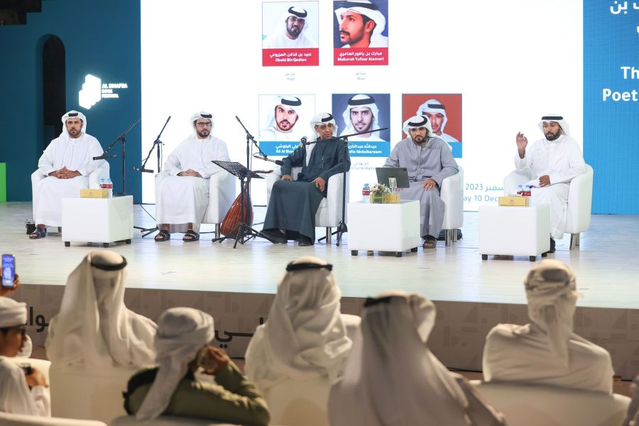 “مهرجان الظفرة للكتاب 2023” يسدل الستار على فعّالياته مع ختام “ليالي الشعر”.