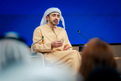 عبدالله بن زايد يحضر جانباً من حفل استقبال خريجي منصة “دراية للمتحدثين”