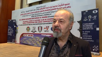 “رئيس الاتحاد الدولي لمسائل الشطرنج” : نعمل على نقل مقر الاتحاد إلى الفجيرة