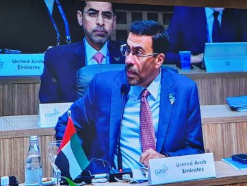 الإمارات تشارك في اجتماع وزراء خارجية مجموعة العشرين