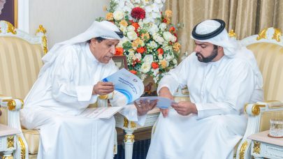 محمد الشرقي يطلع على نتائج مشروع المسح الإقتصادي بالفجيرة