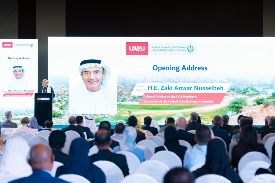 انطلاق مؤتمر إدارة استدامة مصادر المياه بجامعة الإمارات