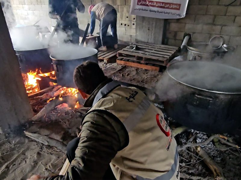 مليون و419 ألفاً و560 مستفيداً من المطبخ الخيري الإماراتي في قطاع غزة