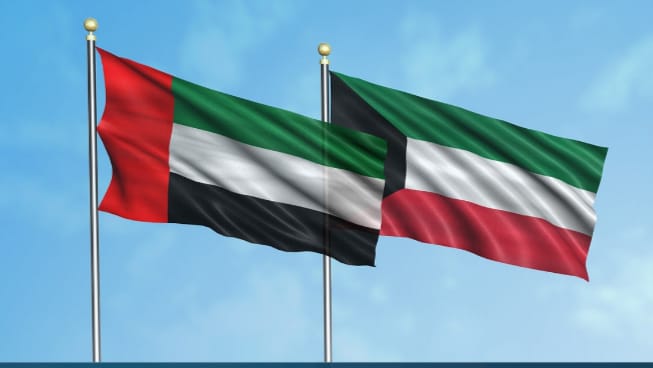 الإمارات والكويت تصدران بيانا مشتركا بمناسبة زيارة الدولة التي قام بها أمس أمير دولة الكويت الشقيقة إلى دولة الإمارات