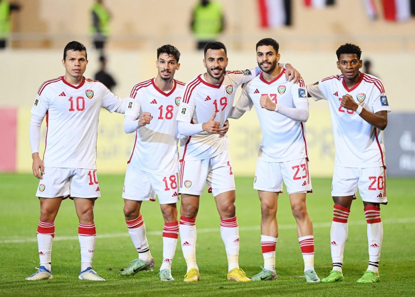 منتخب الإمارات يتقدم مركزين في التصنيف الجديد للفيفا