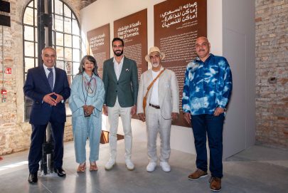 سالم القاسمي يفتتح الجناح الوطني لدولة الإمارات في المعرض الدولي للفنون في بينالي البندقية