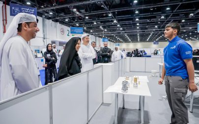 وزراء ومسؤولون يزورون فعاليات المسابقة الوطنية لمهارات الإمارات 2024