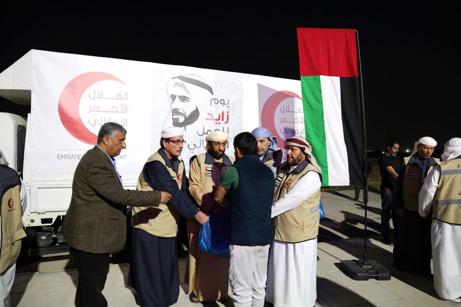 المخيم الإماراتي الأردني للاجئين السوريين يقيم إفطاراً لـ 200 أسرة في محافظة المفرق