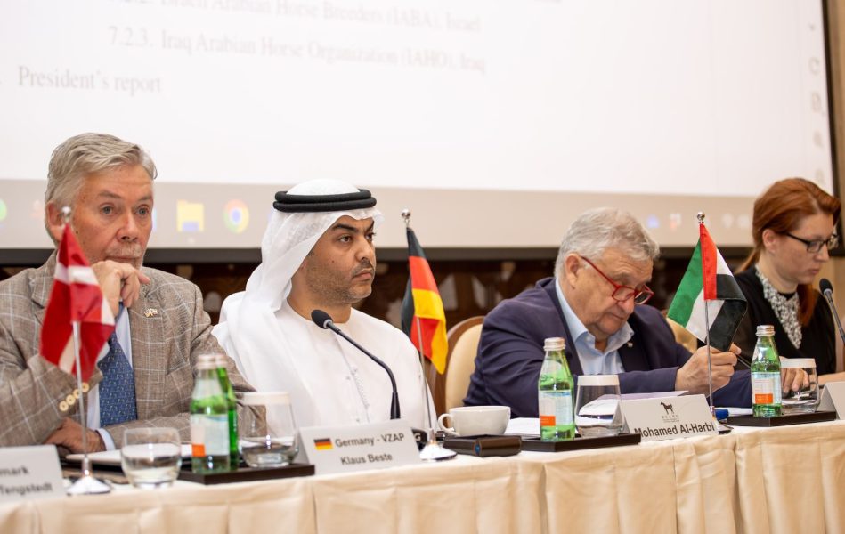 جمعية الإمارات للخيول العربية تشارك في عمومية ” ايكاهو” بالدوحة