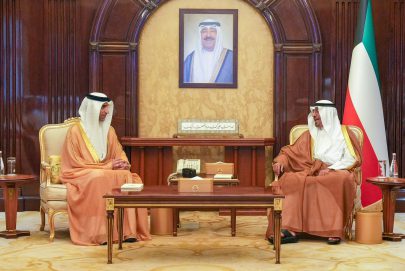 رئيس مجلس الوزراء الكويتي يستقبل ثاني الزيودي