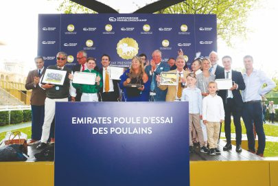  الفرس ” الدوحة ” تحصد لقب كأس رئيس الدولة للخيول العربية في فرنسا