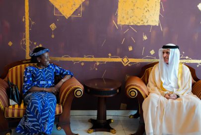 سعود بن صقر يستقبل سفيرة الكونغو الديموقراطية
