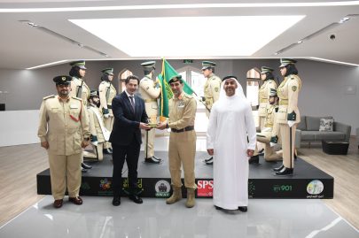 قائد عام شرطة دبي يستقبل وزراء ومسؤولين أمنيين دوليين