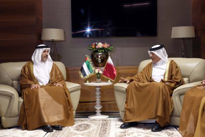 الإمارات وقطر تبحثان تعزيز علاقات التعاون البرلمانية