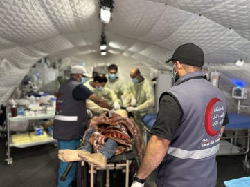 المستشفى الميداني الإماراتي يواصل تقديم خدماته العلاجية في قطاع غزة