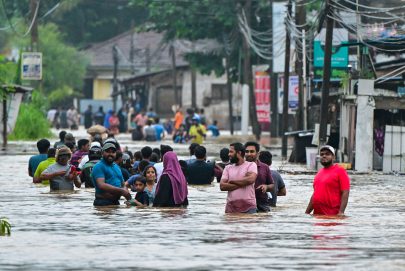 ارتفاع حصيلة ضحايا الفيضانات و الانهيارات في سريلانكا إلى 12 قتيلاً