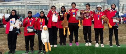 القوس و السهم بالشارقة للمرأة ينال 11 ميدالية ملونة في كازاخستان