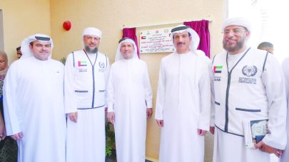 محمد النعيمي يدشن “مدرسة الشيخ حميد بن راشد النعيمي” في الأردن