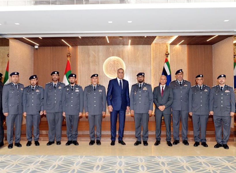 قائد عام شرطة أبوظبي يبحث مع مدير عام الأمن الوطني المغربي تعزير التعاون